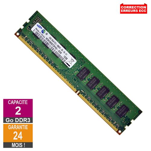 Barrette Mémoire Samsung Barrette Mémoire 2Go Ram Ddr3 Samsung M391B5673Fh0-Ch9 Dimm Pc3-10600E