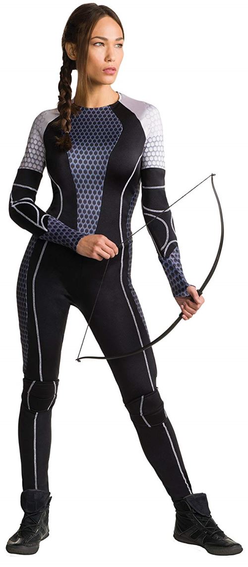 Rubie's pour femme Hunger Games Katniss Deluxe Costume, grand, (USA) 42–44), tour de poitrine 40–106,7 cm, taille 35–96,5 cm, entrejambe 76,2 cm