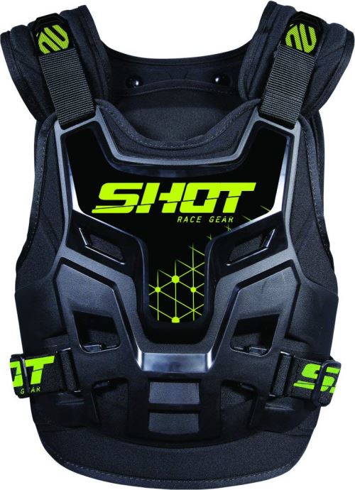 SHOT Pare-pierre Fighter - Homme - Noir et jaune