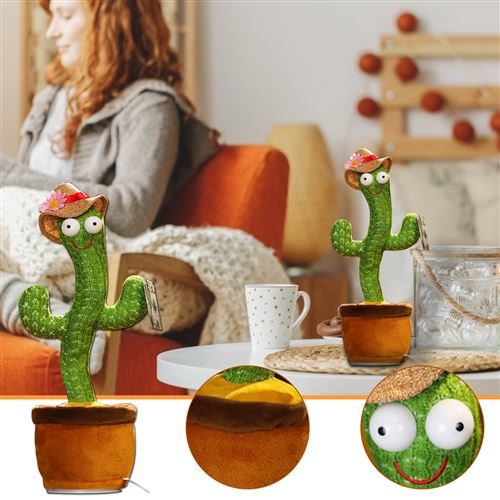Cactus dansant et parlant pour enfant - DoukaMay