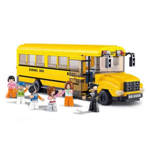 Sluban - m38-b0506 - gros autobus scolaire
