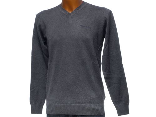 Pull Teddy smith Pulser anth chine pull Gris taille : L réf : 50243