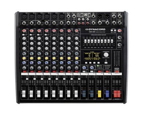 Dynacord CMS 600-3 Console de mixage Nombre de canaux:8