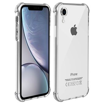 Avizar Coque iPhone XR Protection Souple Silicone gel Angles renforcés -  Transparent - Coque et étui téléphone mobile - Achat & prix | fnac