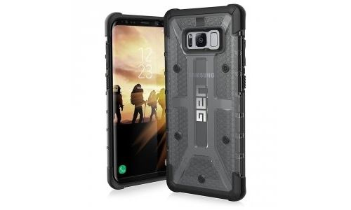 UAG Plasma - Achterzijde behuizing voor mobiele telefoon - zwart, asgrijs - voor Samsung Galaxy S8+