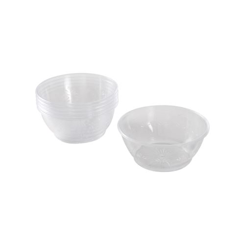 L3c Transparent Set 6 Bols Plastique Ps 175Ml
