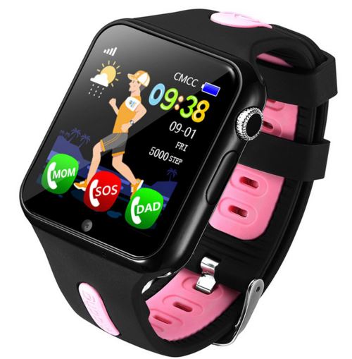 Whitebla®Enfants GPS Smartwatch1.44 pouces anti-perte intelligente pour les enfants Montre Filles Garçons W526