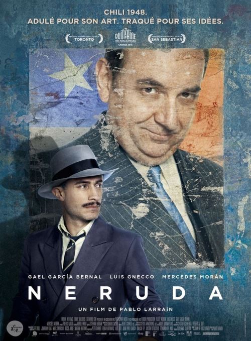 Neruda AFFICHE CINEMA ORIGINALE