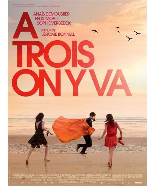 A 3/Trois On Y Va AFFICHE CINEMA ORIGINALE