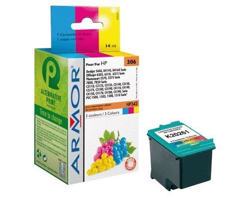 Cartouche compatible HP c9361a hc couleur