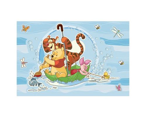 Puzzle 15 Pièces : Pièces XXL Lumineux la Nuit - Winnie l'Ourson, Trefl