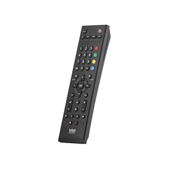TOTAL CONTROL URC1745 - Telecommande universelle 4 en 1 pour TV, lecteur DVD et Blu-Ray, Satellite, Cable, TNT, Magnetoscope - N