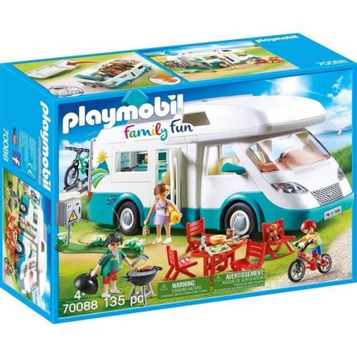 Playmobil Family Fun 70088 Famille et camping-car