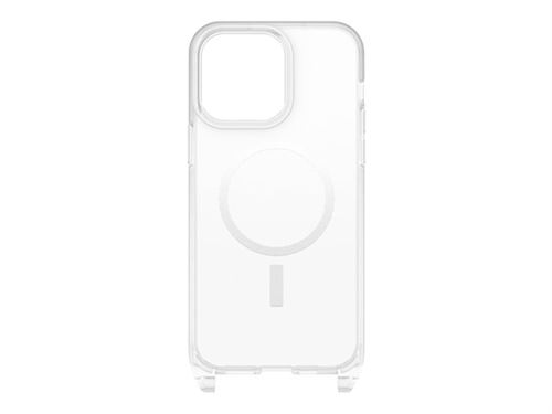 Otterbox Transparent React Necklace Coque Avec Magsafe Pour Iphone 14 Pro Max, Coque De Protection Ultra Fine Avec Collier Réglable Et Amovible, Testé Selon Les Normes Militaires, Clear Apple (Brand) Iphone 14 Pro Max - Neuf - Image 4