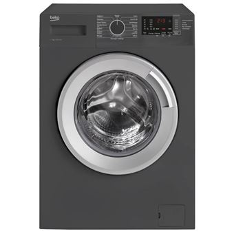 Beko WUE7212S0A - Machine à laver - largeur : 60 cm - profondeur : 49 cm - hauteur : 84 cm - chargement frontal - 49 litres - 7 kg - 1200 tours/min - anthracite