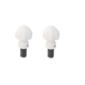 CESSOT 2 embouts pour barre de vitrage, Diam.10 mm, blanc Cosy, CESSOT - 1
