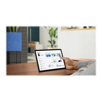 Lenovo Tab M10 Plus (3rd Gen) ZAAJ - Tablette - Android 12 - 64 Go eMMC - 10.61" IPS (2000 x 1200) - Logement microSD - gris métallisé double tonalité