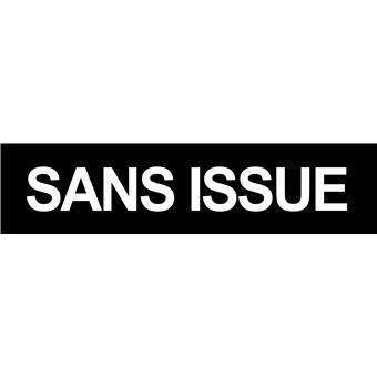 Sans issue noir (29x7cm) - Sticker/autocollant - 1