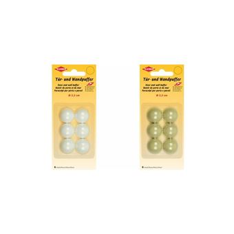 KLEIBER Butoir de porte et de mur, plastique, blanc - 1