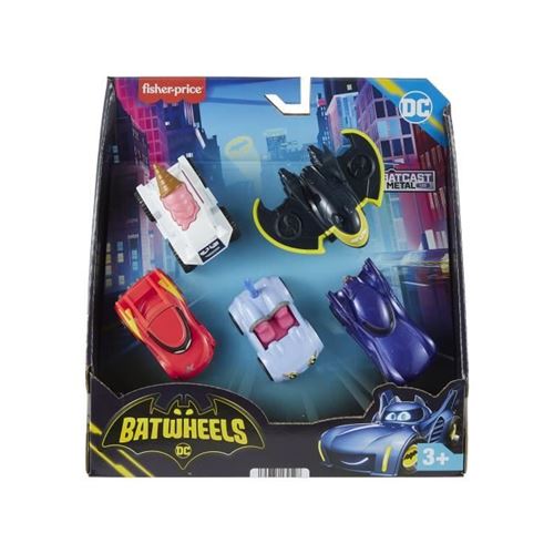 Assortiment de véhicules batwheels-5 véhicules (1/55) HML20