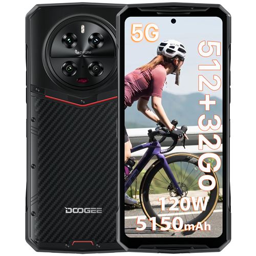 5G Smartphone DOOGEE DK10 6.67 512Go - Noir
