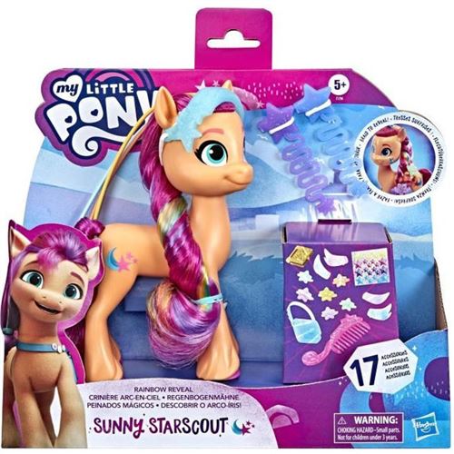 My Little Pony Mini Figurine Crinière Arc-En-Ciel