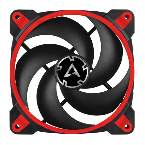 Arctic Bionix P120 - Ventilateur Bo&icirc;tier Esport 120mm Pwm, Rouge