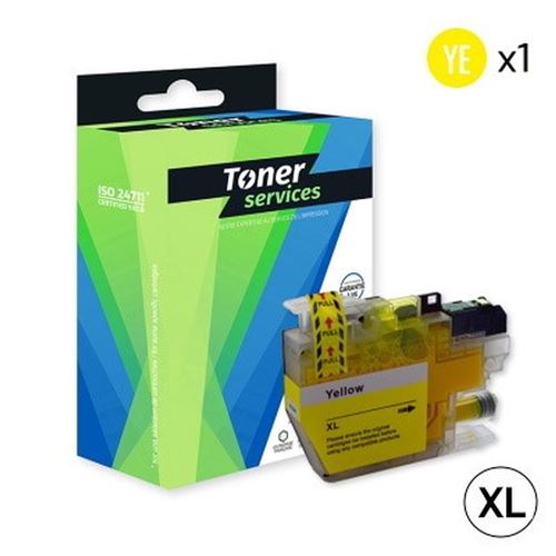 Compatible Brother LC3213Y Cartouche d'encre jaune marque