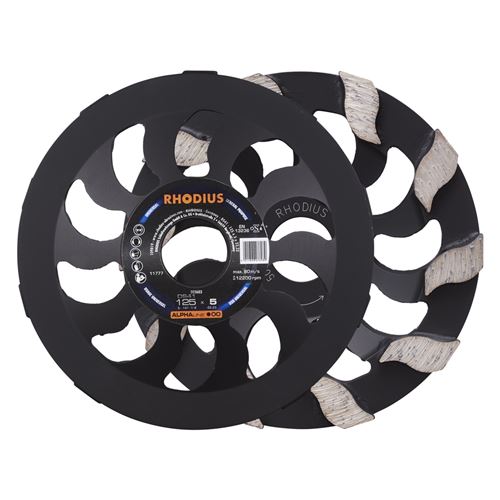 Rhodius Disque De Tronconnage Diamant - Alphaline - Ds41 - 125 X 5,0 X 7,0 X 22,23Mm - Image 3