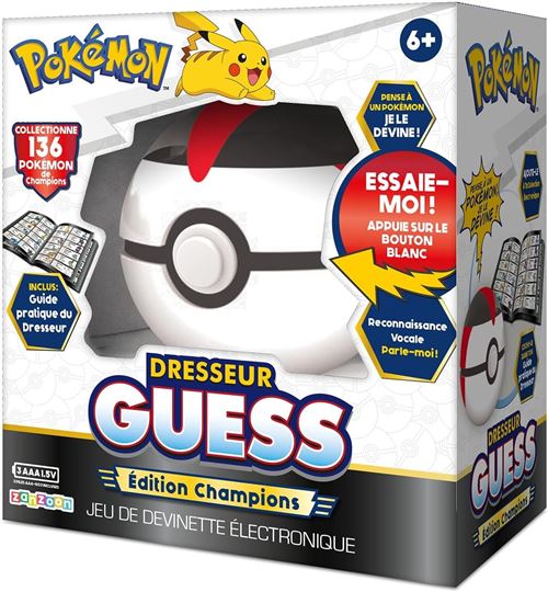 Coffret Dresseur Guess Champions Edition Pokemon - Le Coffret