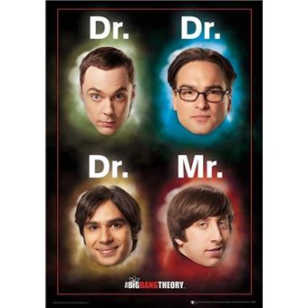 Affiche - Big Bang Theory - Dr Mr - 30x40cm - Achat & prix | fnac