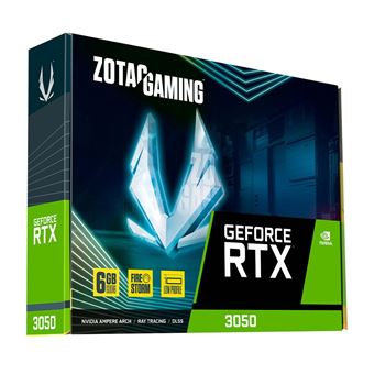 ZOTAC Nom : Carte Graphique NVIDIA GeForce RTX 3050 6Go Low Profile Mini ITX - 1