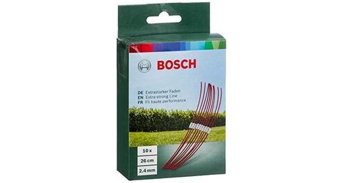Bosch fil pour coupe-bordure 26 combitrim extra long 26 cm pack de 10