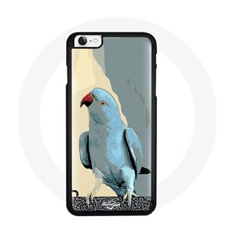 Coque Iphone 7 Perruche Bleu Maniacase - 1