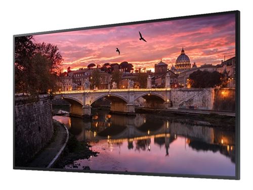 Samsung QB50R - Classe de diagonale 50 QBR Series écran LCD rétro-éclairé par LED - signalisation numérique - 4K UHD (2160p) 3840 x 2160