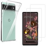 Coque pour Google Pixel 6 et 2 Verres Trempé Film Protection Ecran Phonillico®