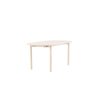 Table a manger fixe sans tiroir 6 personnes ovale en Bois L 180 cm - 1