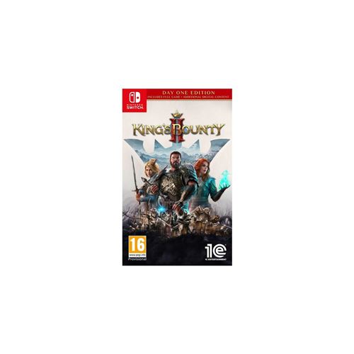 PLAION King s Bounty II Day One Edition Premier jour Anglais, Italien Nintendo Switch