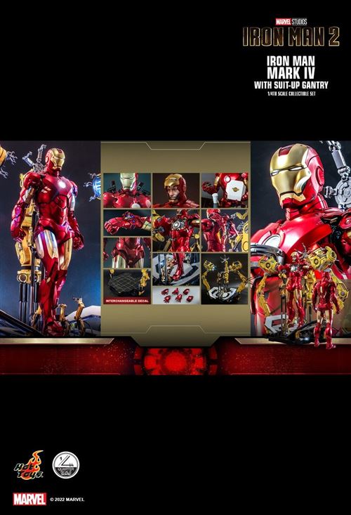 20€ sur Figurine Hot Toys QS021 - Marvel Comics - Iron Man 2