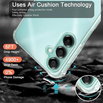 Coque 360 Transparente TPU Pour Samsung Galaxy A16 - Protection Complète Antichoc - Neuf