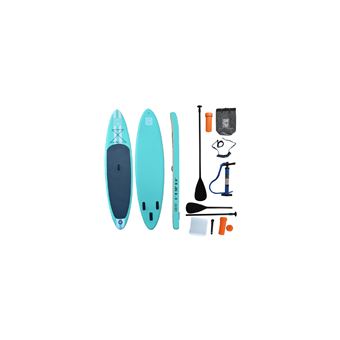 Paddle gonflable - Surftrip - En dropstitch - Avec sac de transport - Dimensions : 275 x 76 x 15 cm - 1