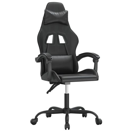 VIDAXL - Chaise gaming - Fauteuil de bureau - Noir - Image 3