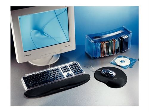DATALINE All-in-one Gel Wrist Rest - Repose-poignet pour clavier - noir