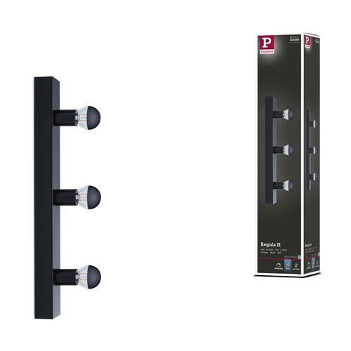 Paulmann Regula II 80097 LED-Spiegelleuchte Schwarz