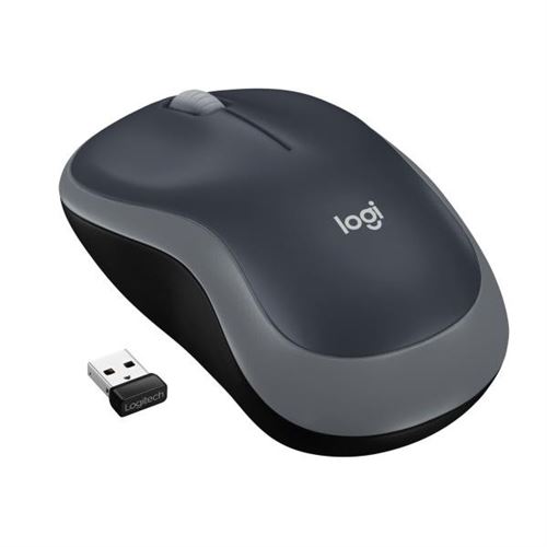 Logitech Gris Souris M185 Souris Sans Fil Compacte Ambide Tre - Image 2