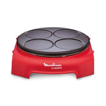 Crêpière Jocca Funny Cooking 21cm Turquoise - 600W Antiadhésive