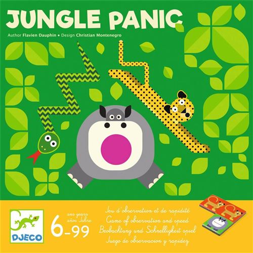 Djeco Multicolore Jeu D'adresse Jungle Panic