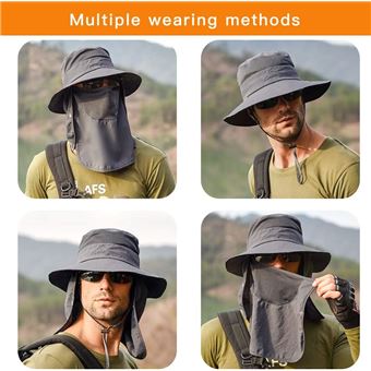 PHAT Chapeau de masque chaud de cagoule de protection solaire