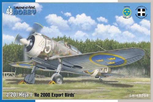  J-20/h&eacute;ja I 're 2000 Export Birds' - 1:48e - Special Hobby