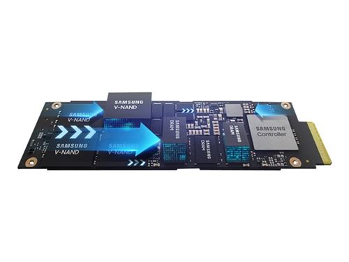 Samsung PM9A3 MZQL21T9HCJR - SSD - 1.92 TB - intern - 2.5 - U.2 PCIe 4.0 x4 (NVMe)
